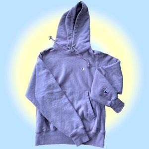 lavender hoodie (Urban Outfitters x Champion)